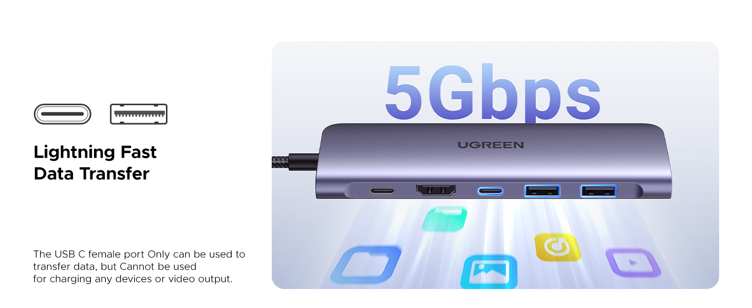 usb c hub dongle usb-c hub multiport adapter hdmi type c hub usb hub usb c