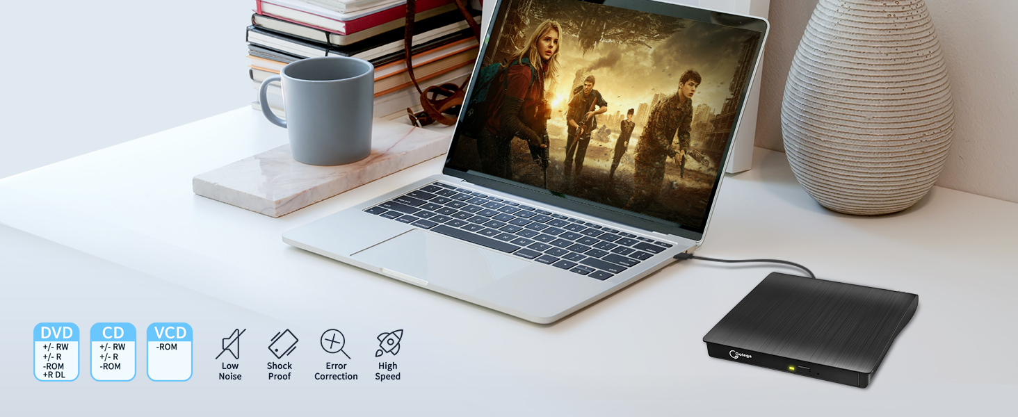 cd rom external drive for laptop
