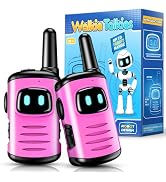 Toys for 3-8 Year Old Girls: comedyfun Mini Robots Walkies Talkies 2 Pack Birthday Gifts for 3 4 ...