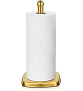 SMARTAKE Paper Towel Holder for Countertop, Standing Kitchen Roll Holder with Suction Cups, Non-S...