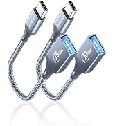 USB-C to USB 3.0 Adapter 2 Pack, 10Gbps SuperSpeed, Thunderbolt3 OTG Cable Compatible with MacBoo...