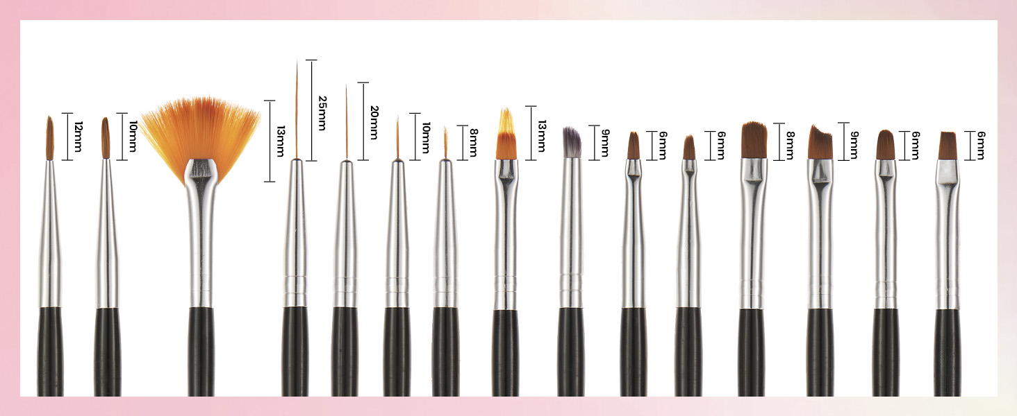 Beetles Nail Art Brushes