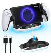 Charging Stand for PS Portal Remote Player, PS Portal Charging Dock with Light Modes, PS Portal S...