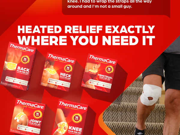 heated relief exactly where you need it