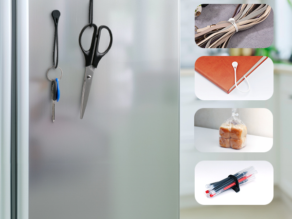 Silicone Magnetic Cable Ties