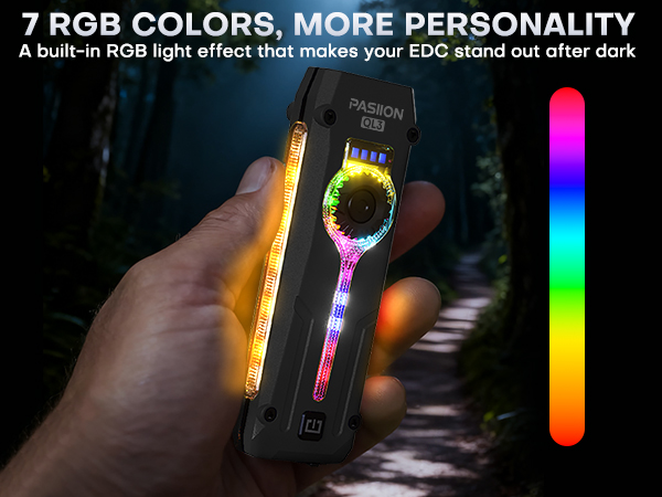 magnetic rechargeable flashlight