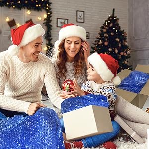 bubble wrap small cushioning fragile breakable padding moving wrapping packing wrap gifts blue