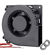 Wathai 120mm x 32mm Brushless Cooling Blower Fan 12V DC Dual Ball Centrifugal Fan High Airflow