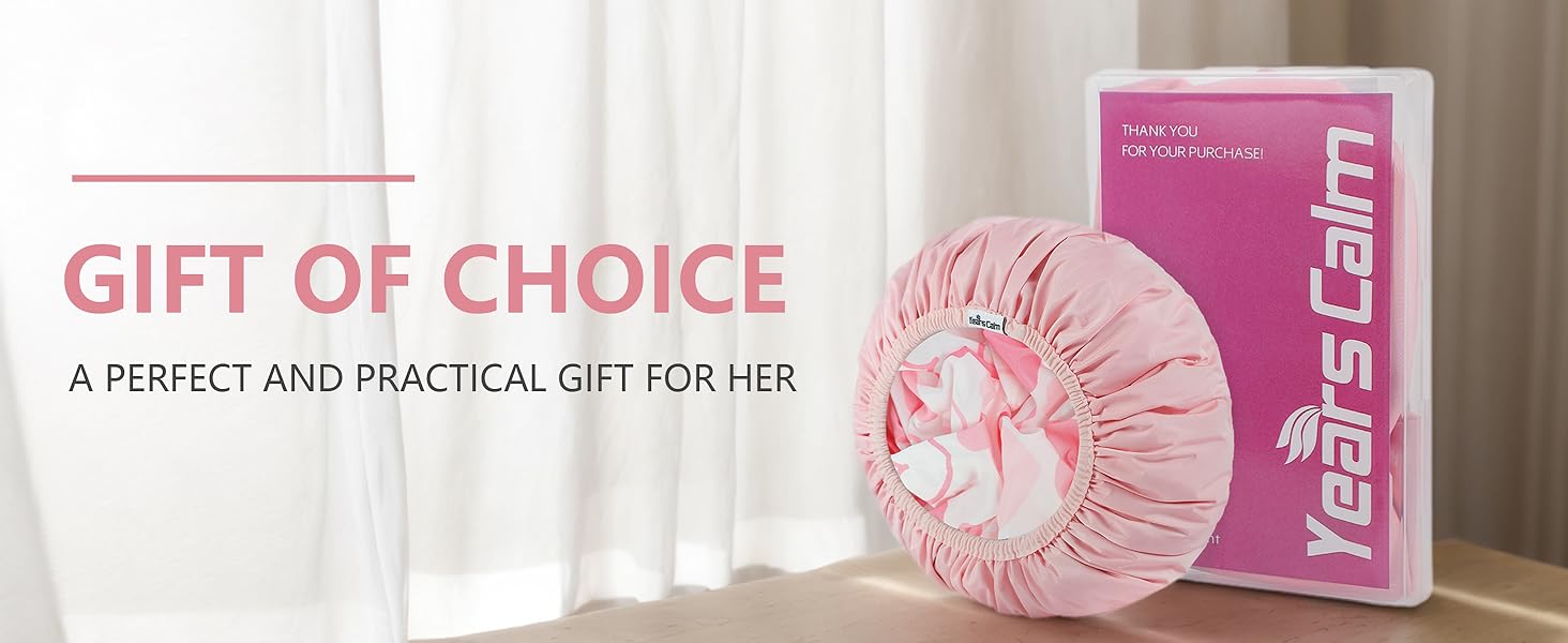 shower caps for women reusable waterproof