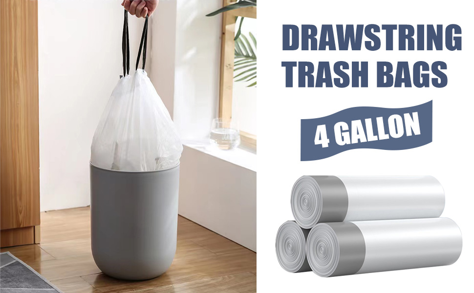 4 gallon garbage bags