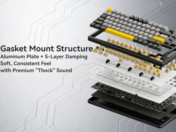 Gasket Mount Structure