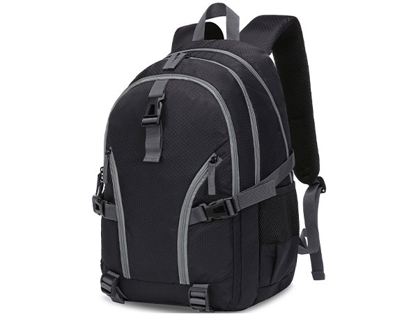 black backpack