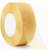 Jutieuo 1-1/2 Inch Champagne Gold Sheer Organza Ribbon for Bow Making, Gift Wrapping, Christmas D...