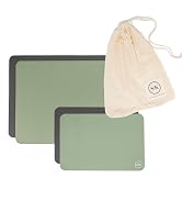 half sheet and quarter sheet baking mats with mesh bag gift set