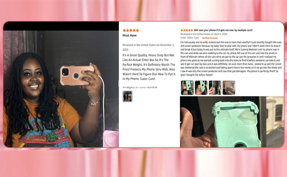 Great reviews from our cusotmers ,it's really a great quality protective case