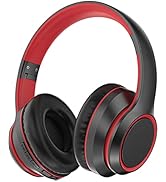 Rockpapa E8 Wireless Over Ear Headset with Deep Bass, Bluetooth and Wired Foldable Headphones Bui...