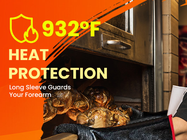 bbq gloves heat resistant cooking