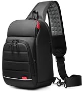 GYakeog Sling Bag for Men,Crossbody Bags,Shoulder Bag for Travel,Waterproof Chest Bag Daily Backp...