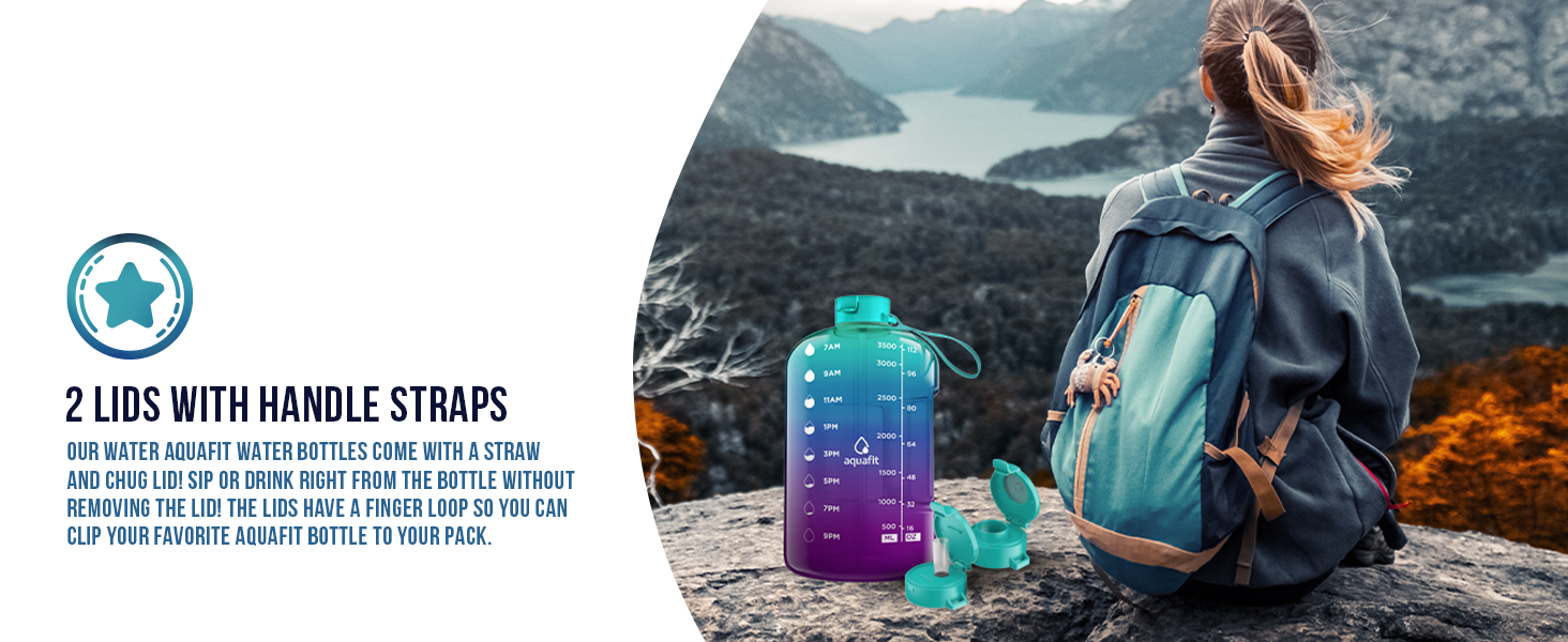 BPA Free Water Bottle water bottle with strap