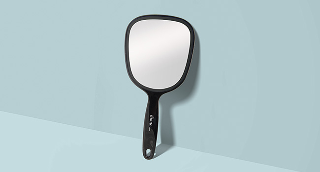 diane hand held mirror