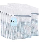 SUOSEC Laundry Bags Mesh Wash Bags with Strong Zipper, Upgraded Honeycomb and Fine Mesh Design De...