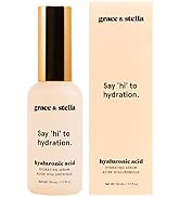 Hyaluronic Acid Serum - Vegan - Hyaluronic Acid Serum For Face, Acido Hialuronico to Hydrate and ...