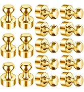 FINDMAG 16 Pack Fridge Magnets Magnetic Push Pins, Refrigerator Magnets Small Magnets for Whitebo...