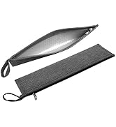 Aosbos Reusable Straws Pouch Carrying Case for Metal Straws Paper Straw Plastic Straws Disposable...