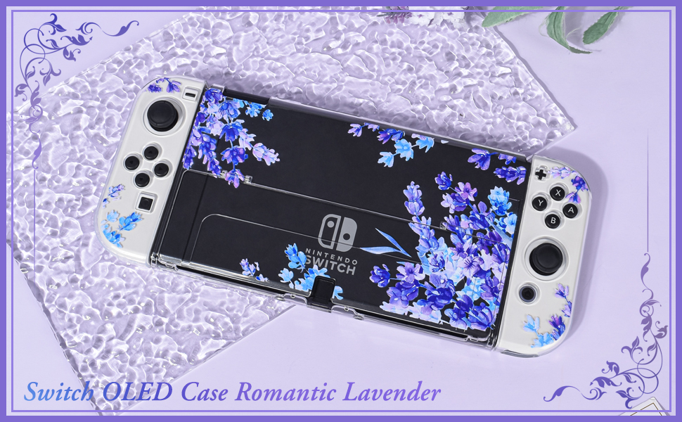 Lavender Switch OLED CAse