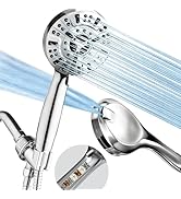 Dbbsfst High Pressure Filtered Shower Head with Handheld 10 Spray Settings Shower Filter for Hard...