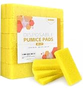 Disposable Foot Scrubber Sponge Pads Pedicure Pumice Stone for Feet Callus Remover Medium Coarse ...