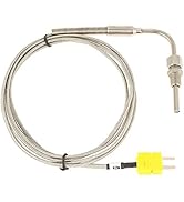 EGT Thermocouple for Exhaust Gas Temp Probe with Exposed Tip & Connector K Type