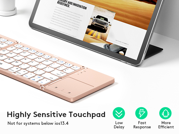 Sensitive touchpad