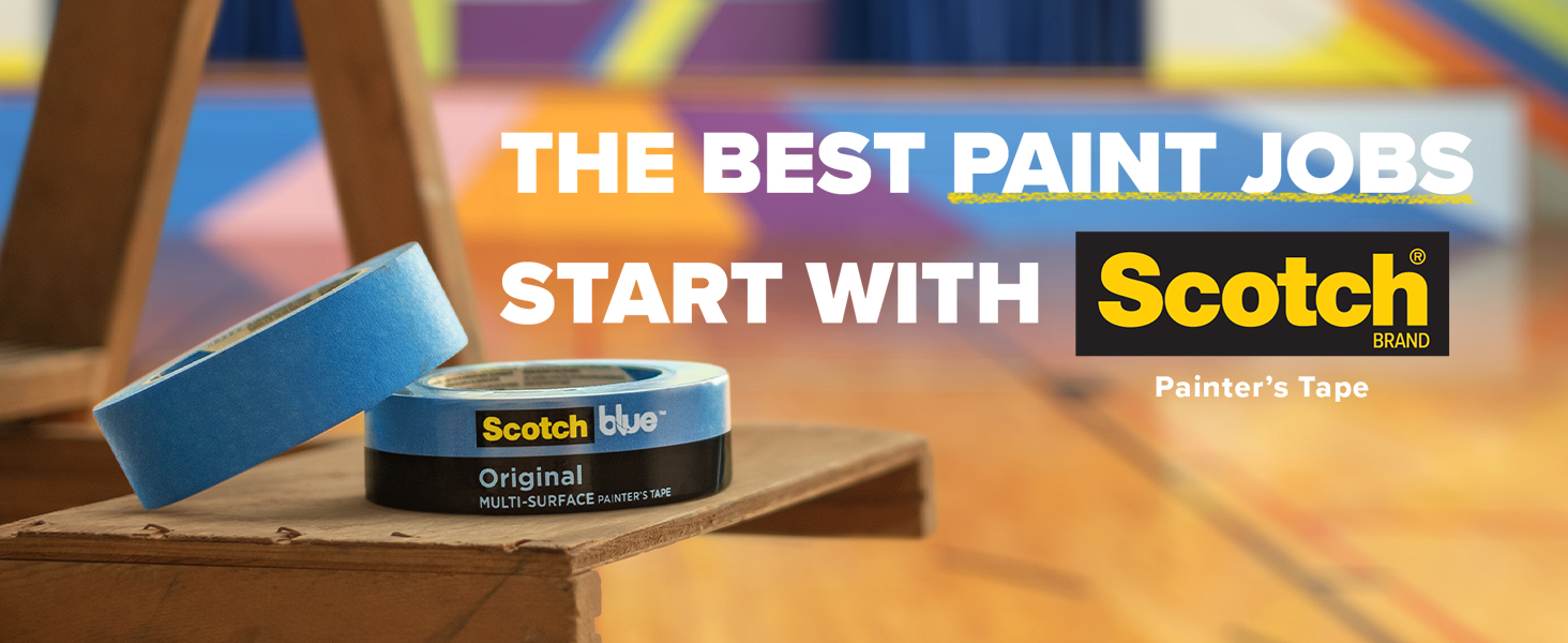 The best paint jobs start with scotch