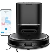 Tapo Ultra-Slim LiDAR Smart Navigation Robot Vacuum and Mop with Self-Emptying Dock, 5300Pa Max, ...