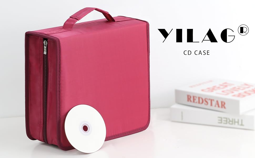 YILAG DVD Case 256 Capacity