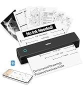 HPRT Portable Thermal Printer-Inkless Printer, Supports Thermal Paper&Labels, Multi-User Bluetoot...