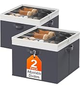 StoreHappily Shoe Organizer for Closet - 2 Packs Hold up to 32 Pairs, Large Shoe Storage Organize...