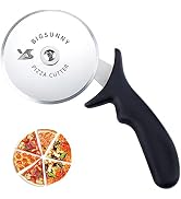 MSY BIGSUNNY Pro Pizza Cutter, Stainless Steel Pizza Cutter Wheel, with Super Sharp Pizza Slicer ...