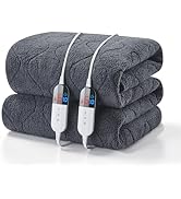 Easthome Queen Size Heated Mattress Pad Sherpa Electric Mattress Pads Electric Bed Warmer Fit up ...