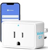 Veise G1 Gateway Compatible with KK Home APP, Smart Door Lock WiFi Bridge for Remote Control, Voi...