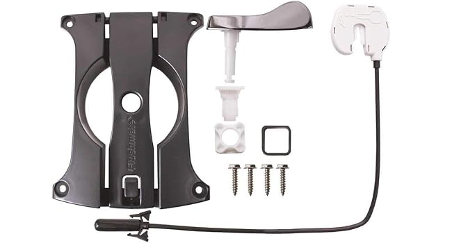 Compatible with all right- or left-hand two-piece toilets with Flushmate 503 or 503H Series systems