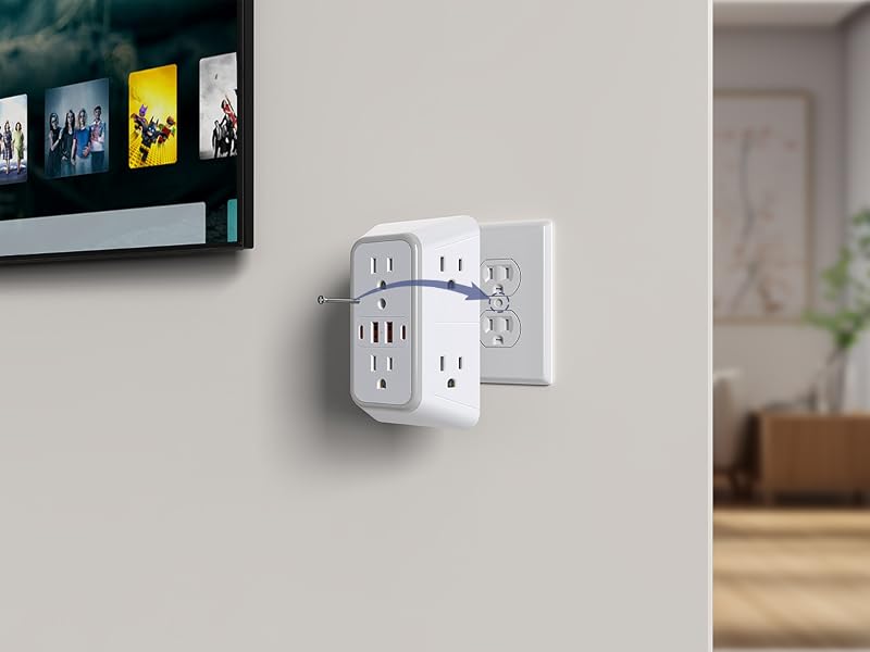 electrical multi-outlets,power outlet,multiplug wall outlet,wall surge protector
