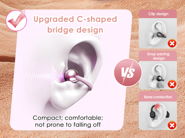 clip on earbuds