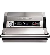 Avid Armor A420 Vacuum Sealer Machine, Locking Lid, Roll Storage with Cutter 12" Seal Bar, User F...