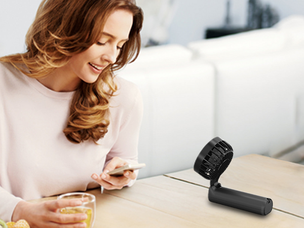 small handheld fan