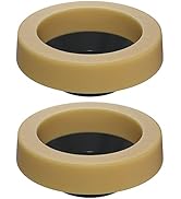 Hibbent 2 Pack Toilet Wax Ring, Thick Toilet Bowl Wax Ring Gasket for Toilet Bowl,Polyethylene Fl...