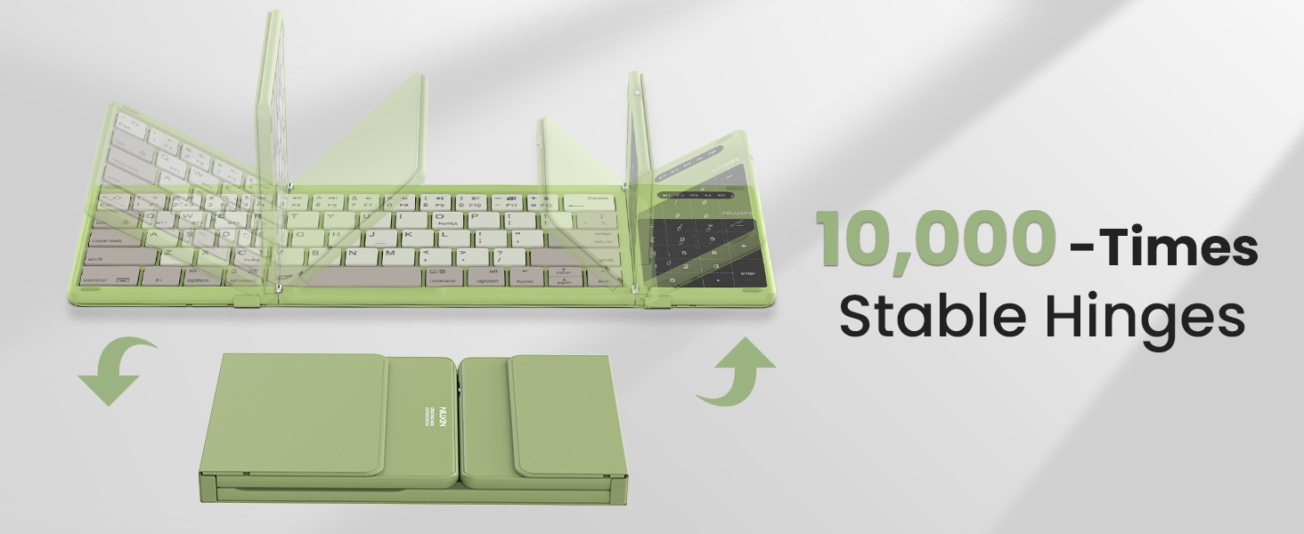 bluetooth foldable keyboard