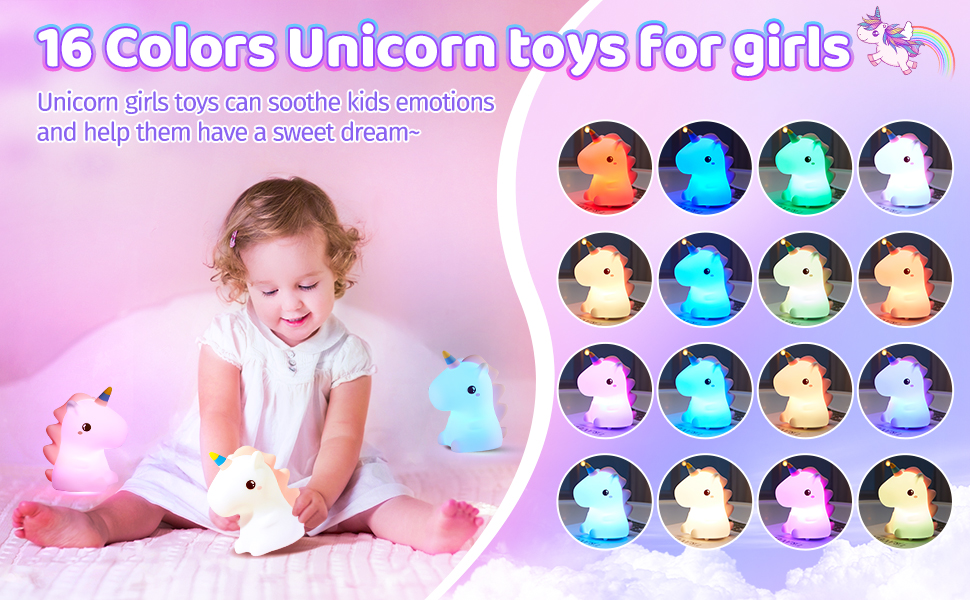Unicorn Toys for Girls Age 4-6 girls toys for 3 year old girl toys age 4-5 kids toys girls 3-5 gifts