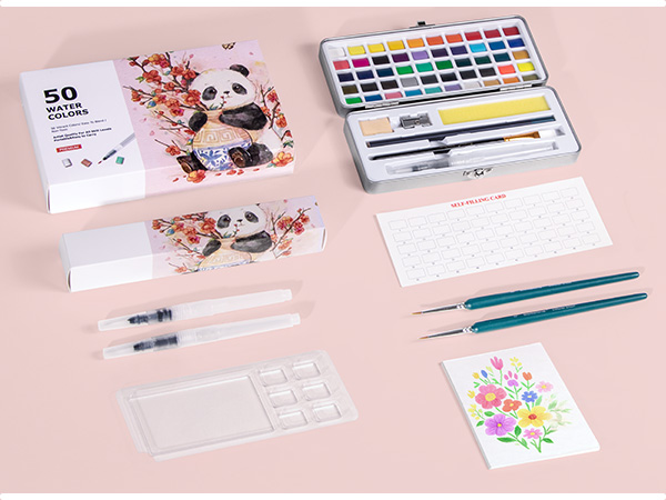 watercolor paint set